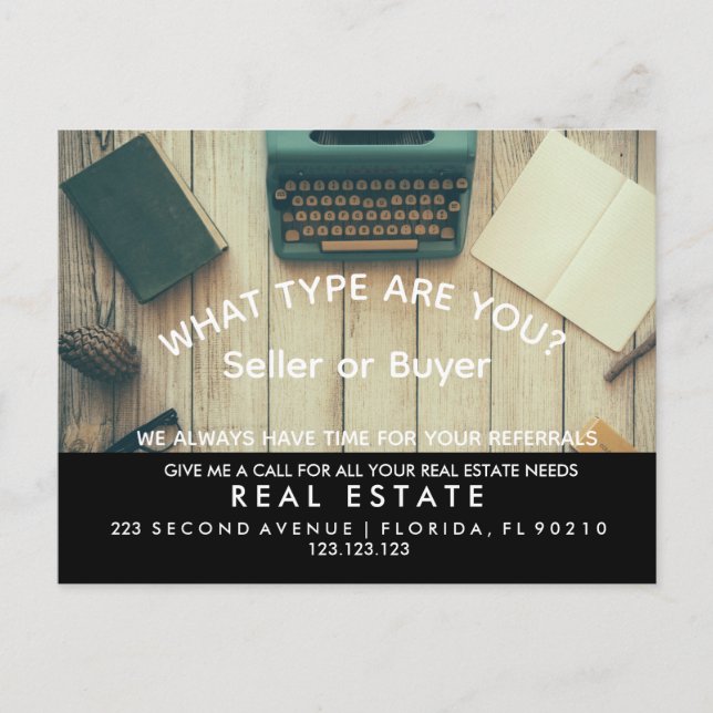 real estate Dream Home Announcement type (Front)