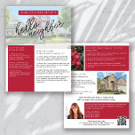 Real Estate February Newsletter Promotional Flyer<br><div class="desc">🏡 This HELLO NEIGHBOR real estate marketing newsletter will raise your brand awareness and generate new leads. The modern design will catch the eye of your potential clients and let them know that you are the friendly, knowledgeable real estate agent. 📝 The template is easy to edit using the personalisation...</div>