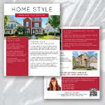 Real Estate February Newsletter Promotional Flyer<br><div class="desc">🏡 This HOME STYLE real estate marketing newsletter will raise your brand awareness and generate new leads. The modern design will catch the eye of your potential clients and let them know that you are the friendly, knowledgeable real estate agent. 📝 The template is easy to edit using the personalisation...</div>