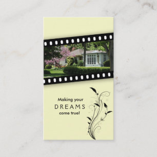 Real Estate Film House Business Card