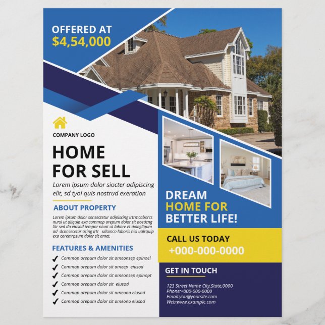 Real Estate Flyer Template (Front)