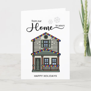 Real Estate From Our Home Christmas Holiday Card