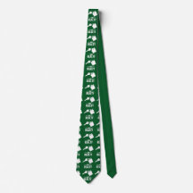Real Estate Green Agency Branded Neck Tie
