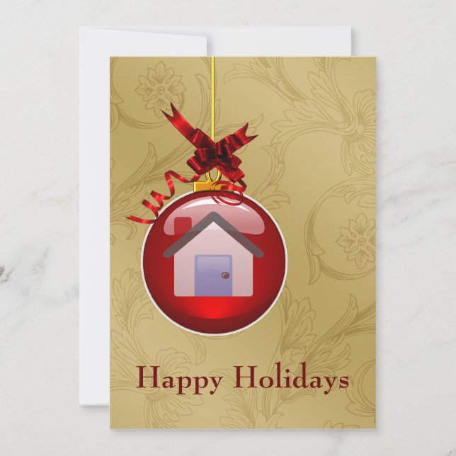 real estate  Holiday Cards (Front)