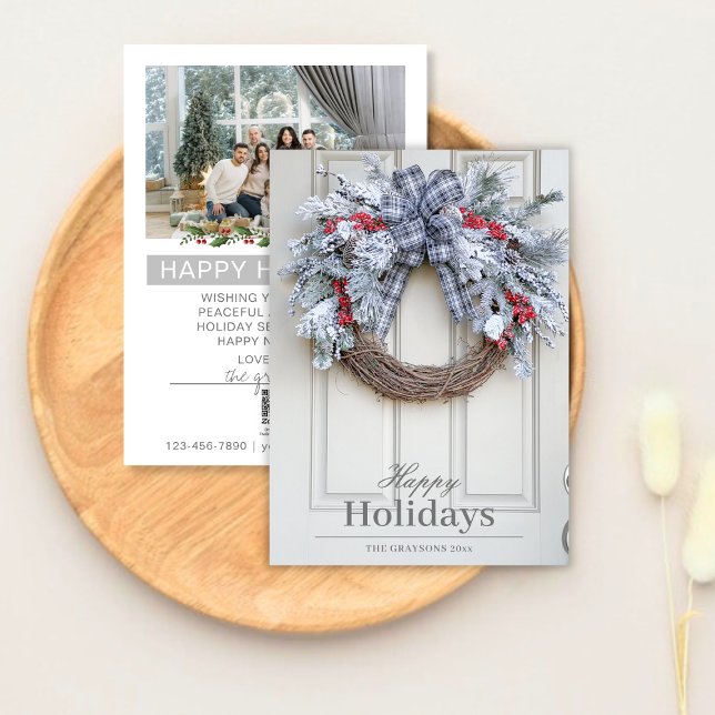 Real Estate Holiday Greeting Card Template (Creator Uploaded)