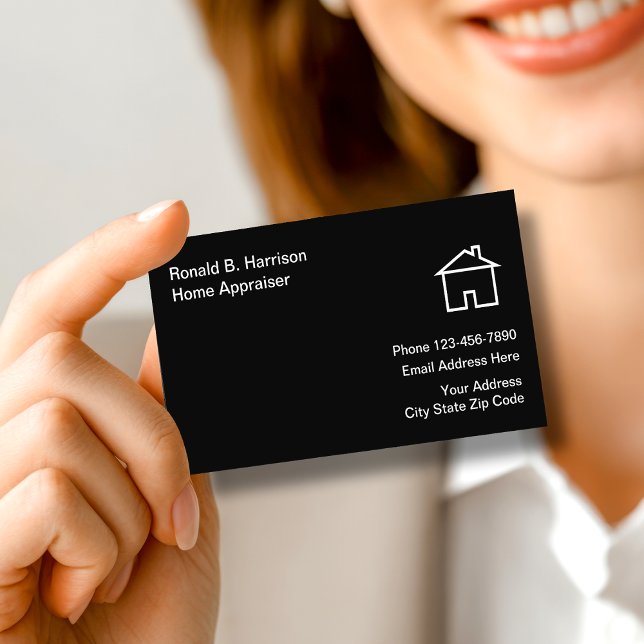 Real Estate Home Appraiser Business Card (Creator Uploaded)