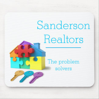 Real Estate, Home insurance, Realtor, estate agent Mouse Mat