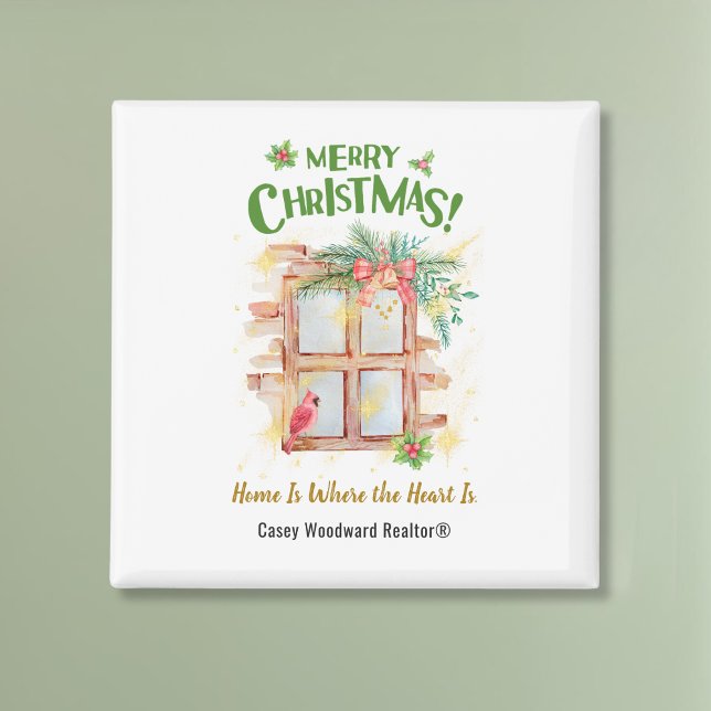 Real Estate Home Is Where the Heart Is Budget  Magnet (Creator Uploaded)