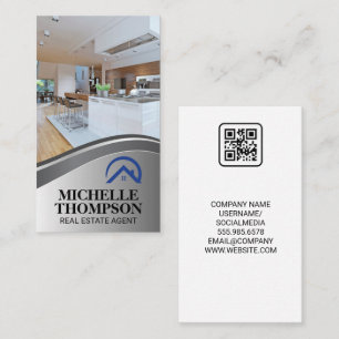 Real Estate Home Kitchen Appointment Card