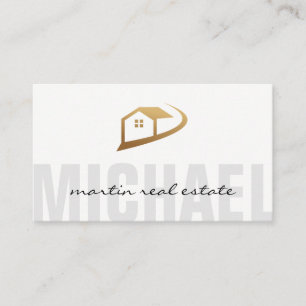 Real Estate Home Modern Design Business Card
