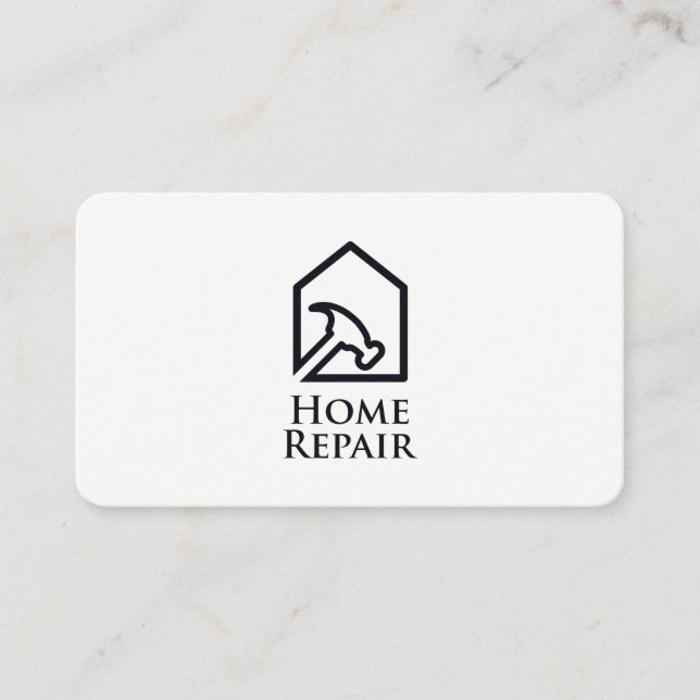 Real Estate | Home Repair Business Card (Front)