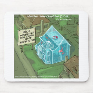 Real Estate Home Sales Nightmare Funny Mouse Mat