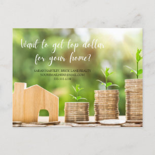 Real Estate Home Selling Marketing Postcard