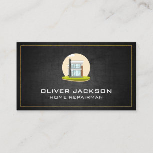 Real Estate Homes   Modern House Business Card