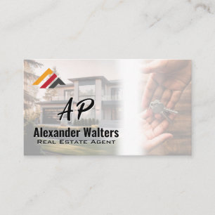 Real Estate   House Keys Handed   Real Estate Business Card