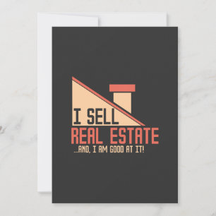 Real Estate - I Sell Real Estate Invitation