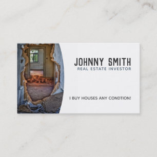 Real Estate Investor Business Cards