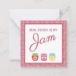 Real Estate is my Jam Pop By Card