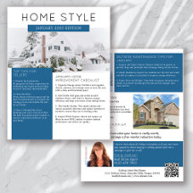 Real Estate January Newsletter Promotional