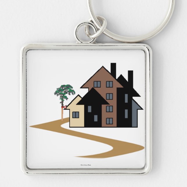 Real Estate Keychain (Front)