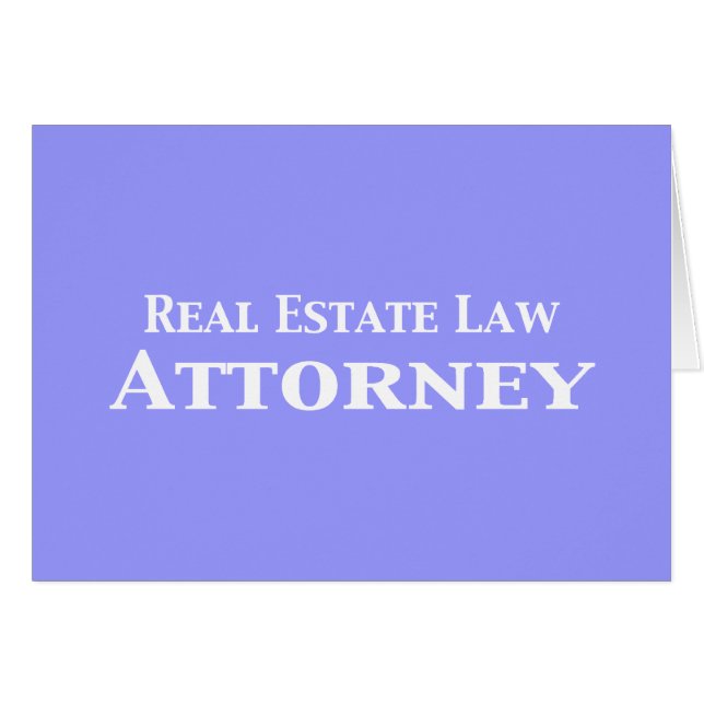 Real Estate Law Attorney Gifts (Front Horizontal)