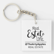 real estate life custom logo business company