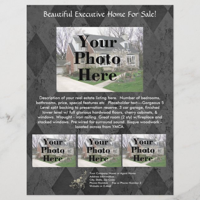 Real Estate Listing Flyer (Front)