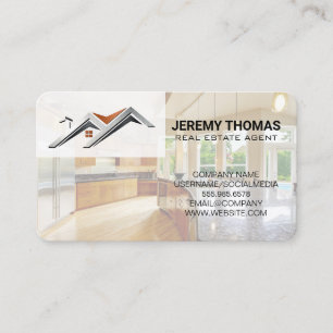 Real Estate LOGO Kitchen Realtor Business Card