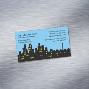 Real Estate Magnetic Business Card