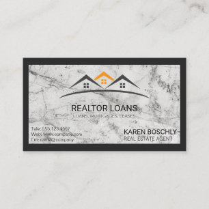 Real Estate Marble Rock Business Card