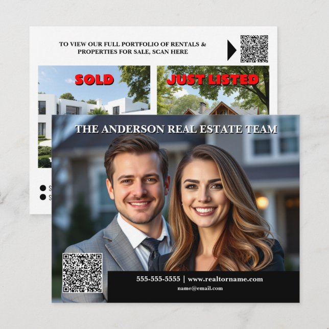 Real Estate market lead generating market update  Postcard (Front/Back)