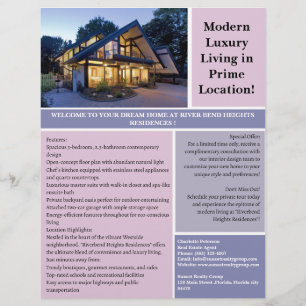 Real Estate Marketing Flyer