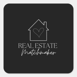 Real Estate Matchmaker Square Sticker