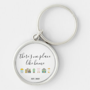 Real Estate New Home Key Ring