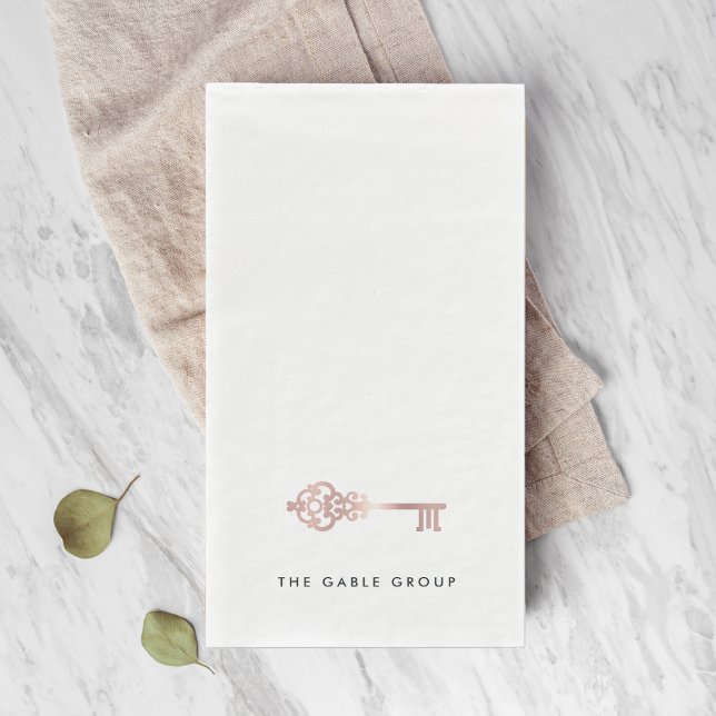 Real Estate Office | Home Showing | Open House Napkin (Creator Uploaded)
