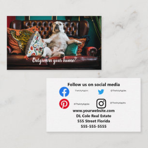 Real Estate on the fence referral card valuation