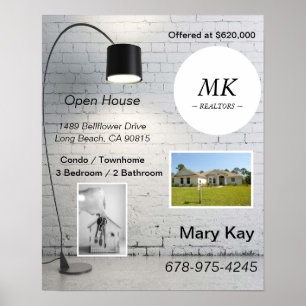 Real Estate Open House Card - Invitations Flyer Poster