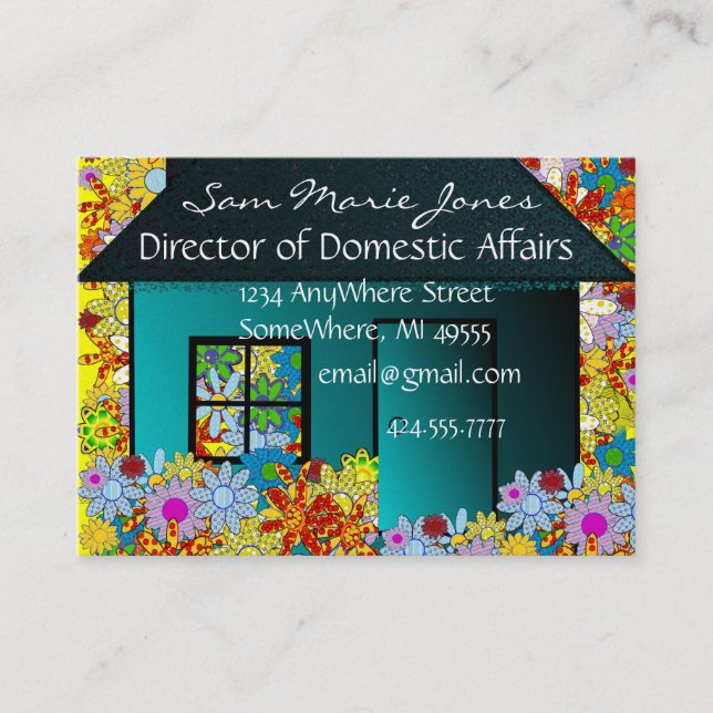 Real Estate or Stay at Home Mum Business Card (Front)