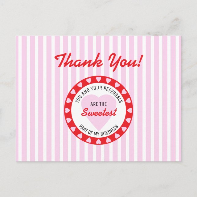 Real Estate Photo Sweetest Valentines Day Postcard (Front)