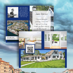 Real Estate Photographer Folded Brochure Template