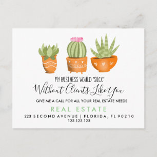 real estate Plants succ referrals Announcement