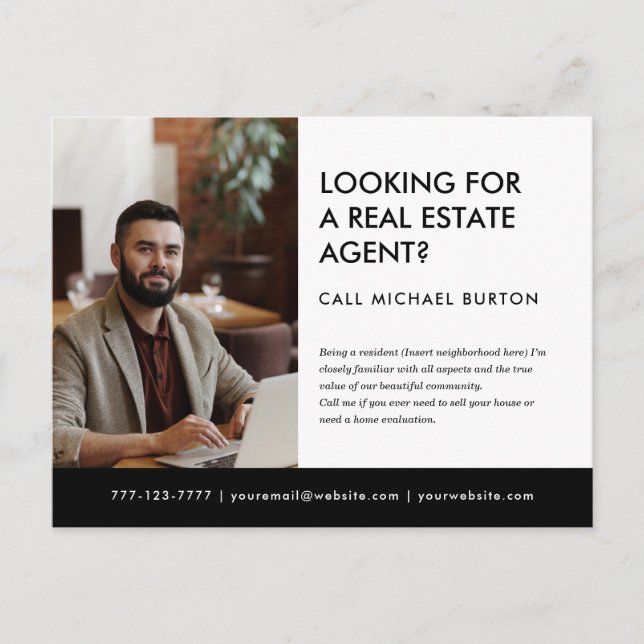  real estate postcard  (Front)