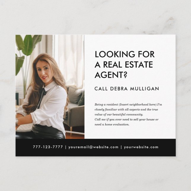  real estate postcard  (Front)
