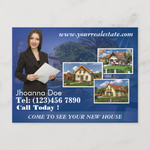 Real Estate Postcard