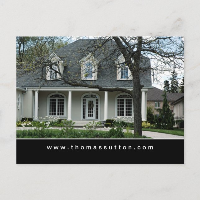 Real Estate Postcards Pretty House / Home (Front)