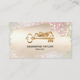 Real Estate Professional Add Photo and logo Busin Business Card