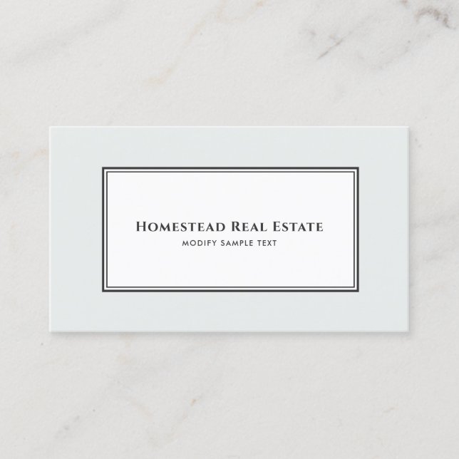 Real Estate Professional Add Photo and Logo Business Card (Front)