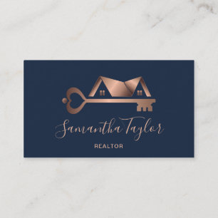 Real Estate Professional Add Photo logo Realtor B Business Card