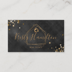 real estate professional house realtor add photo business card