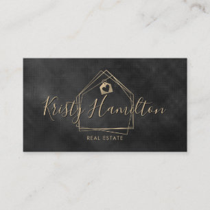 real estate professional house realtor add photo business card